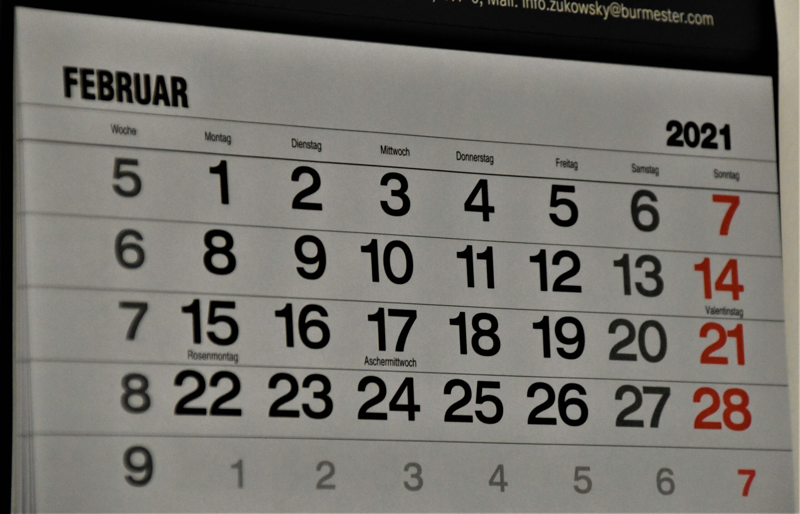 Key Dates Banner